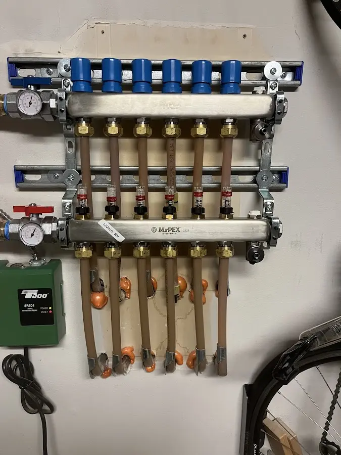 Plumber performing Leak Detection at a residential property in Round Lake Beach